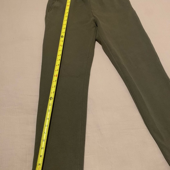 Zara Khaki Textured Trousers - Picture 2 of 10